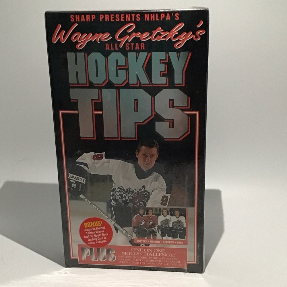 Wayne Gretzky Hockey Tips VHS